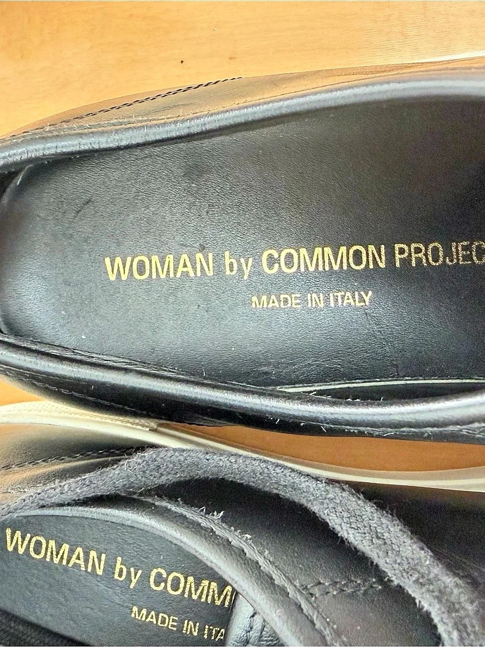 Common Projects Woman Tournament Low Sneakers Black & White EU 38